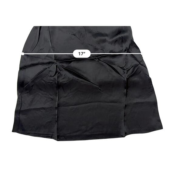 Rumored Napa Valley Mini Dress SMALL Black Lace Smocked Quiet Luxury Fairy NWT - Picture 6 of 11